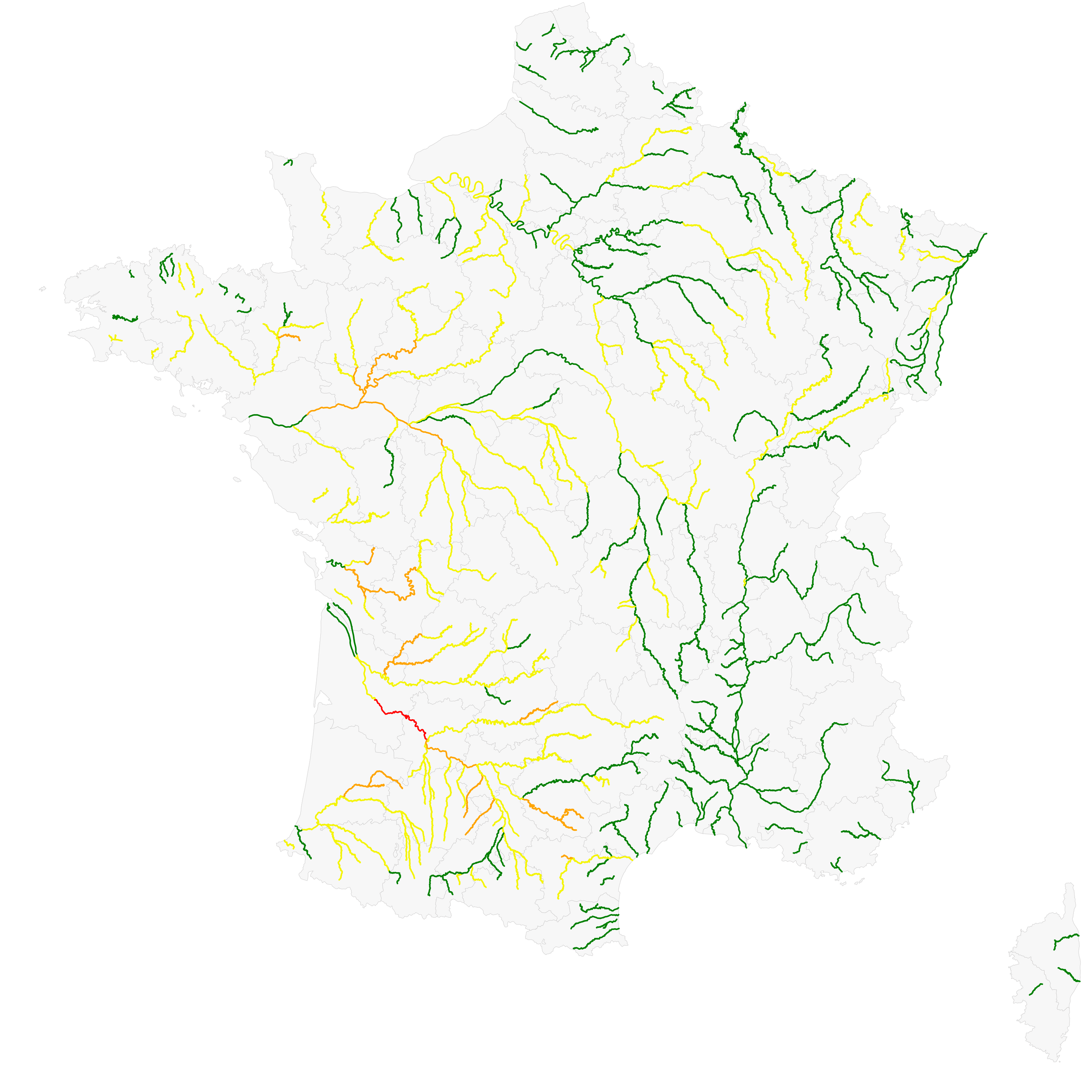 Carte vigicrues